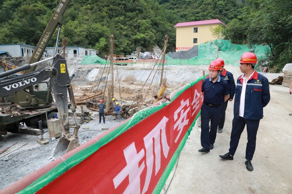 熊良虎到鼎丰矿业公司查抄领导工作