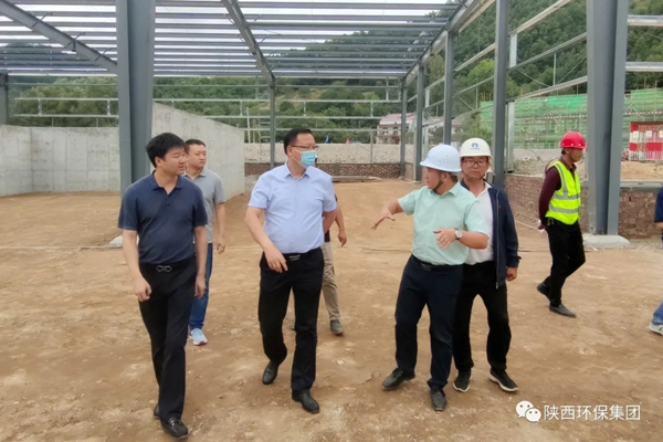 yl6809永利集团辅导到生物科技公司商州项目查抄领导工作