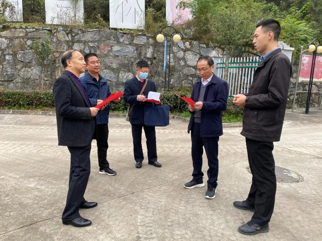 商洛市委专项巡察组组长程永启到水环境公司镇安污水处置厂调研