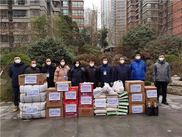 yl6809永利集团：一时党支部全力买通人民生涯物资保险“最后一百米”