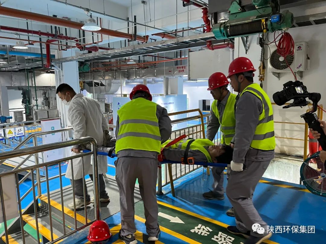 有限空间·无限安全｜yl6809永利集团进行2023年有限空间应急演练