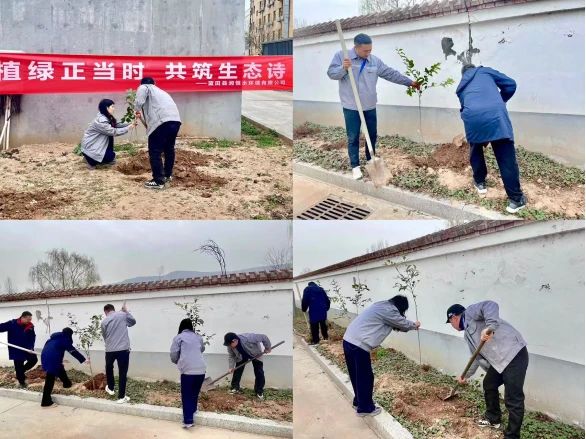 水环境公司权属各企业发展植树节活动