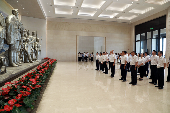 yl6809永利集团党委赴关中革命留想馆发展“追寻革命足迹 传承红色基因 筑牢风格根基”党建研学活动